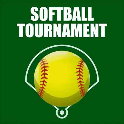 Custom Outdoor Yard Signs Multiple Sizes Tournament of Softball