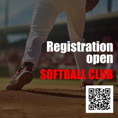 Custom Outdoor Yard Signs Multiple Sizes Softball Club Registration