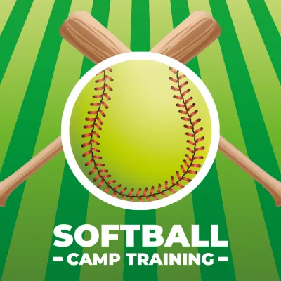 Custom Outdoor Yard Signs Multiple Sizes Softball Camp Training