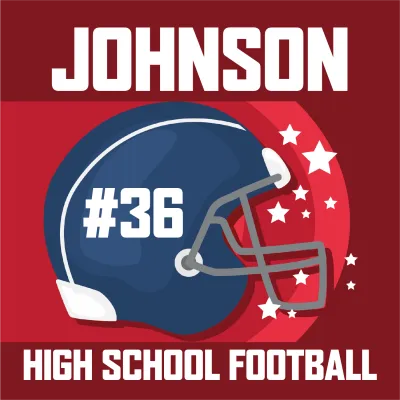 Custom Outdoor Yard Signs Multiple Sizes Football for High School