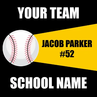 Custom Outdoor Yard Signs Multiple Sizes Your Team