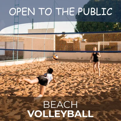 Custom Outdoor Yard Signs Multiple Sizes Beach Volleyball