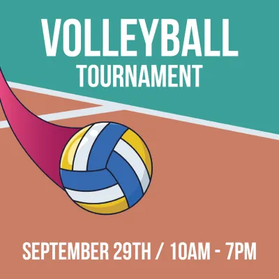 Custom Outdoor Yard Signs Multiple Sizes Volleyball Tournament
