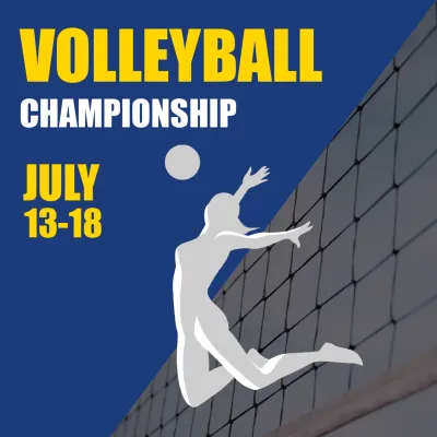 Custom Outdoor Yard Signs Multiple Sizes Volleyball Championship