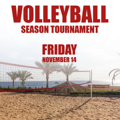 Custom Outdoor Yard Signs Multiple Sizes Volleyball Season Tournament