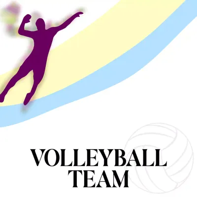 Custom Outdoor Yard Signs Multiple Sizes Team Volleyball