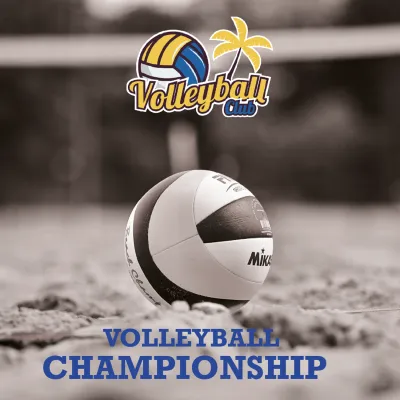 Custom Outdoor Yard Signs Multiple Sizes Volleyball Championship Sign