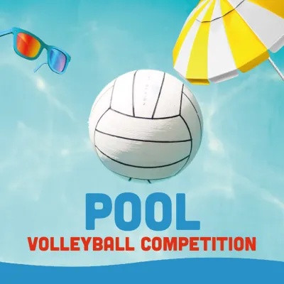 Custom Outdoor Yard Signs Multiple Sizes Pool Volleyball Competition