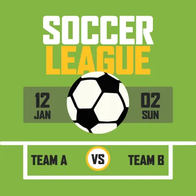 Custom Outdoor Yard Signs Multiple Sizes Soccer League