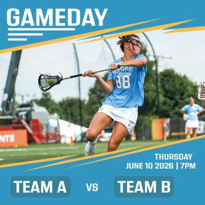 Custom Outdoor Yard Signs Multiple Sizes Lacrosse Game Day
