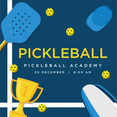 Custom Outdoor Yard Signs Multiple Sizes Pickelball Academy