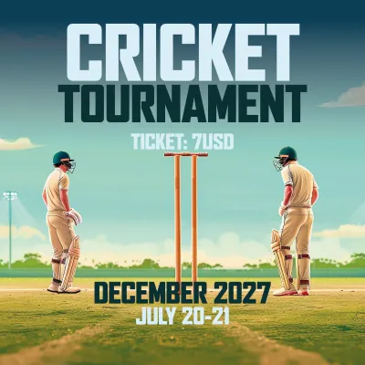 Custom Outdoor Yard Signs Multiple Sizes Cricket Tournament