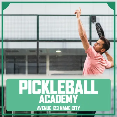 Custom Outdoor Yard Signs Multiple Sizes Pickleball Academy