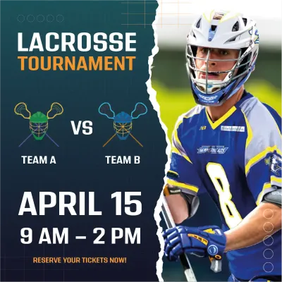 Custom Outdoor Yard Signs Multiple Sizes Team Lacrosse Tournament