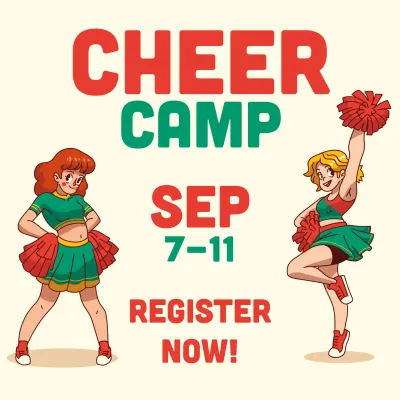 Custom Outdoor Yard Signs Multiple Sizes Cheer Camp