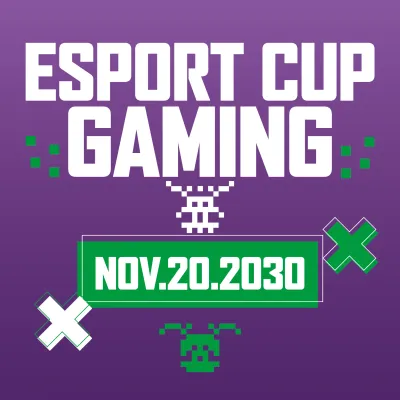 Custom Outdoor Yard Signs Multiple Sizes Esport Cup Gaming