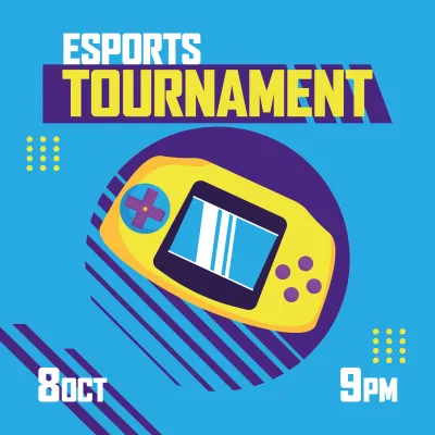 Custom Outdoor Yard Signs Multiple Sizes Esports Tournament Day