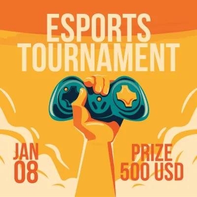 Custom Outdoor Yard Signs Multiple Sizes Esports Tournament Prize