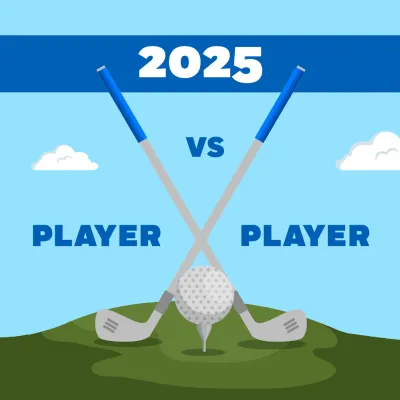 Custom Outdoor Yard SIgns Multiple Sizes Golf Match