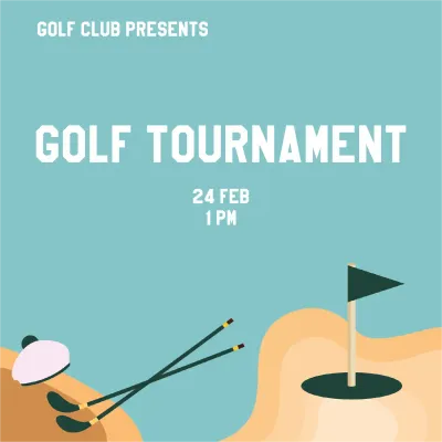 Custom Outdoor Yard Signs Multiple Sizes Golf Club Presents