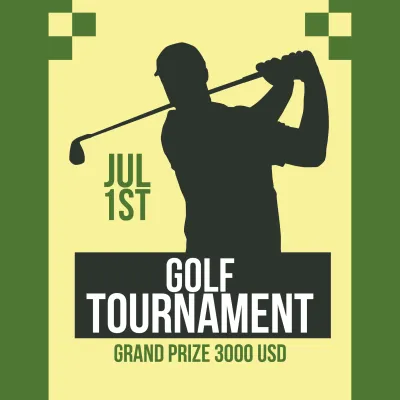 Custom Outdoor Yard Signs Multiple Sizes Golf Grand Prize