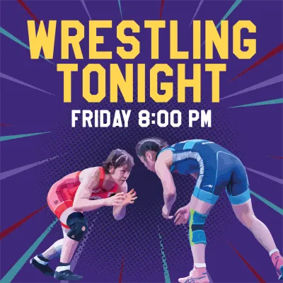 Custom Outdoor Yard Signs Multiple Sizes Wrestling Live Tonight