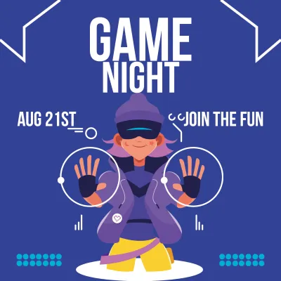 Custom Outdoor Yard Signs Multiple Sizes Esports Game Night