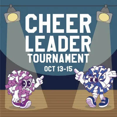 Custom Outdoor Yard Signs Multiple Sizes Cheerleader Tournament