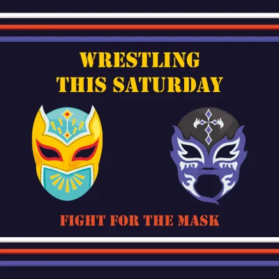 Custom Outdoor Yard Signs Multiple Sizes Saturday Wrestling