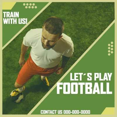 Custom Outdoor Yard Signs Multiple Sizes Let's Play Football