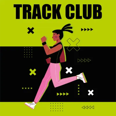 Custom Outdoor Yard Signs Multiple Sizes Track Club