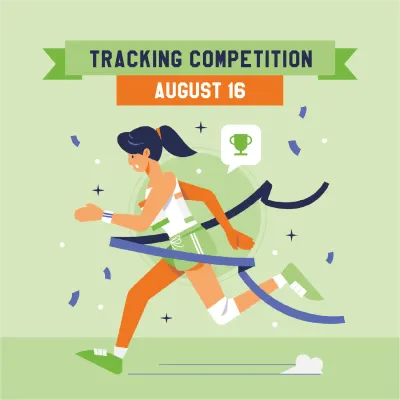 Custom Outdoor Yard Signs Multiple Sizes Tracking Competition