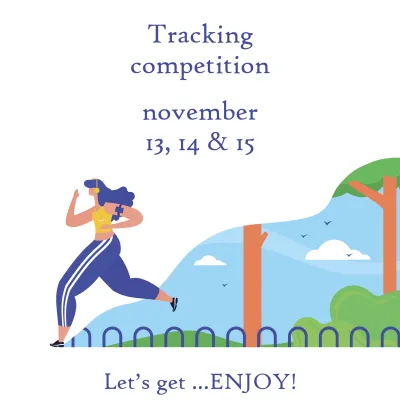 Custom Outdoor Yard Signs Multiple Sizes November Tracking Competition