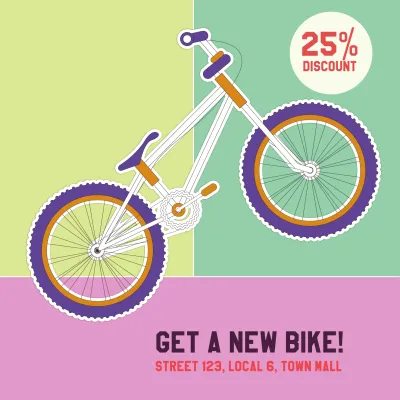 Custom Outdoor Yard Signs Multiple Sizes Bike Discount