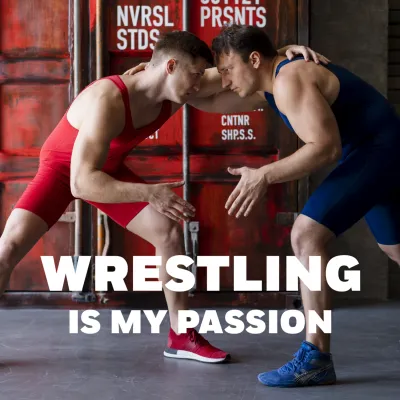 Custom Outdoor Yard Signs Multiple Sizes Wrestling Passion