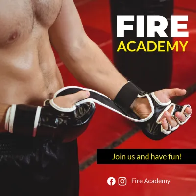 Custom Outdoor Yard Signs Multiple Sizes Wrestling Fire Academy