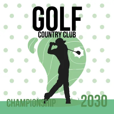 Custom Outdoor Yard Signs Multiple Sizes Country Club Golf