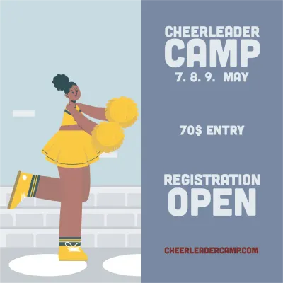 Custom Outdoor Yard Signs Multiple Sizes Cheer Tryouts