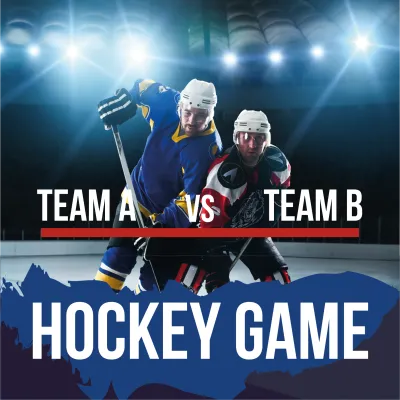 Custom Outdoor Yard Signs Multiple Sizes Team Hockey Games