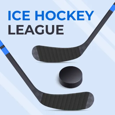 Custom Outdoor Yard Signs Multiple Sizes Ice Hockey League