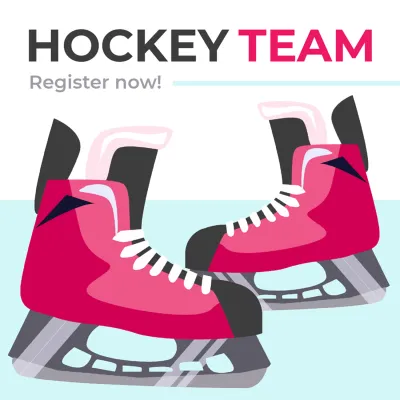 Custom Outdoor Yard Signs Multiple Sizes Hockey Team
