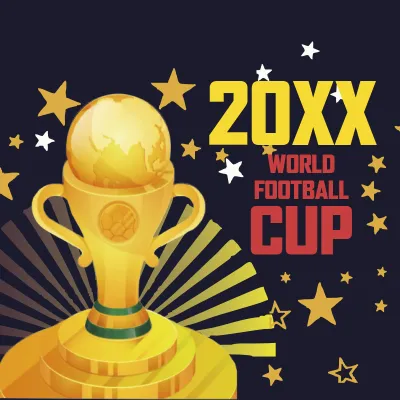 Custom Outdoor Yard Signs Multiple Sizes World Football Cup