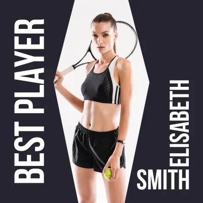 Custom Outdoor Yard Signs Multiple Sizes Tennis Best Player
