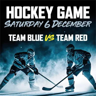 Custom Outdoor Yard Signs Multiple Sizes Saturday Hockey Game