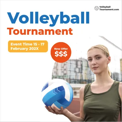Custom Outdoor Yard Signs Multiple Sizes Beach Volleyball Lessons