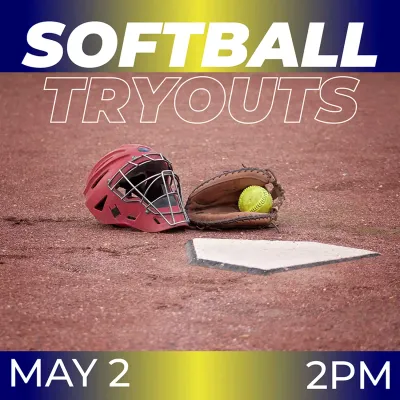 Custom Outdoor Yard Signs Multiple Sizes Softball Tryouts