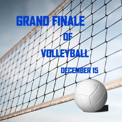 Custom Outdoor Yard Signs Multiple Sizes Grand Final of Volleyball