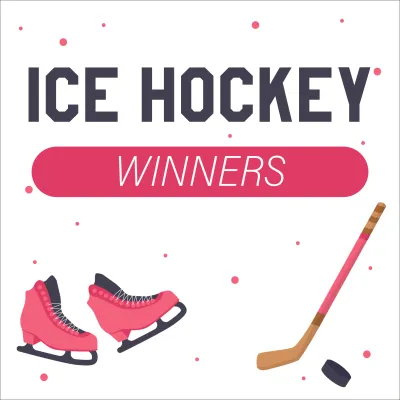Custom Outdoor Yard Signs Multiple Sizes Ice Hockey Winners