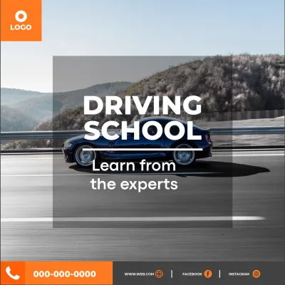 Custom Outdoor Yard Signs Multiple Sizes Driving School