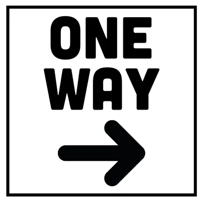 Custom Outdoor Yard Signs Multiple Sizes One Way